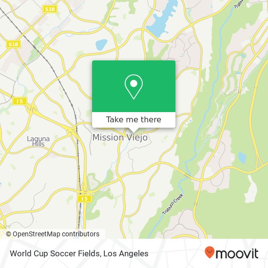 Mapa de World Cup Soccer Fields