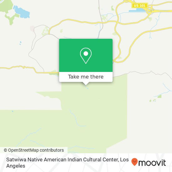 Mapa de Satwiwa Native American Indian Cultural Center