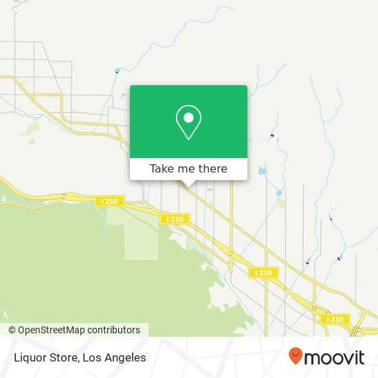 Mapa de Liquor Store