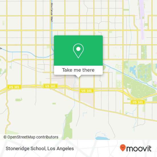 Mapa de Stoneridge School