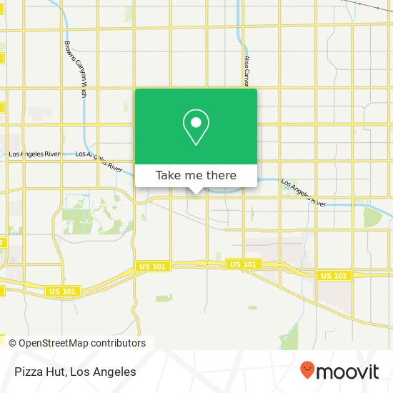 Pizza Hut map