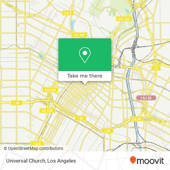 Universal Church map