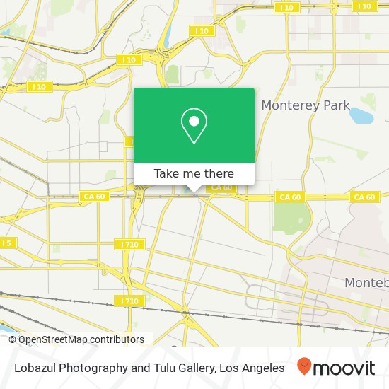 Lobazul Photography and Tulu Gallery map