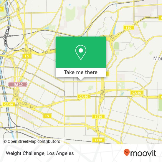 Weight Challenge map