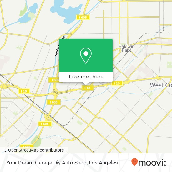 Mapa de Your Dream Garage Diy Auto Shop