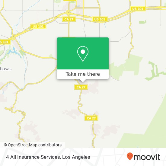 4 All Insurance Services map