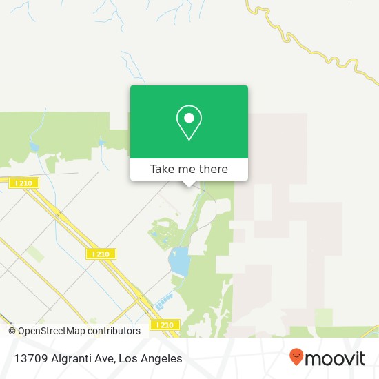 13709 Algranti Ave map
