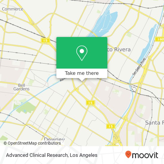 Mapa de Advanced Clinical Research