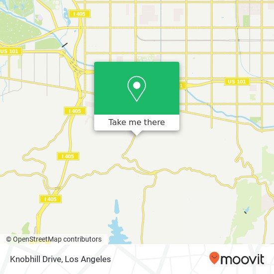 Mapa de Knobhill Drive