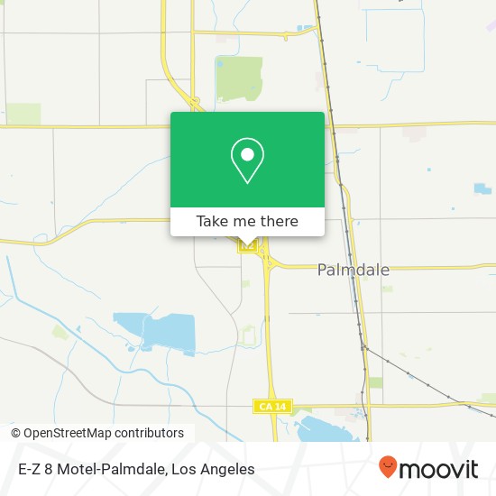 Mapa de E-Z 8 Motel-Palmdale