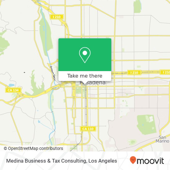 Medina Business & Tax Consulting map