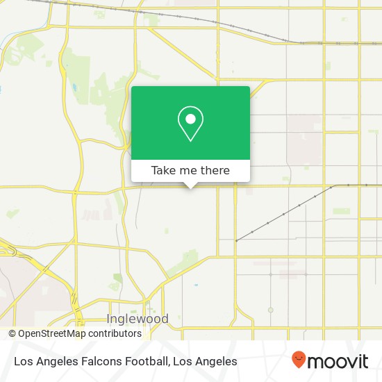 Los Angeles Falcons Football map