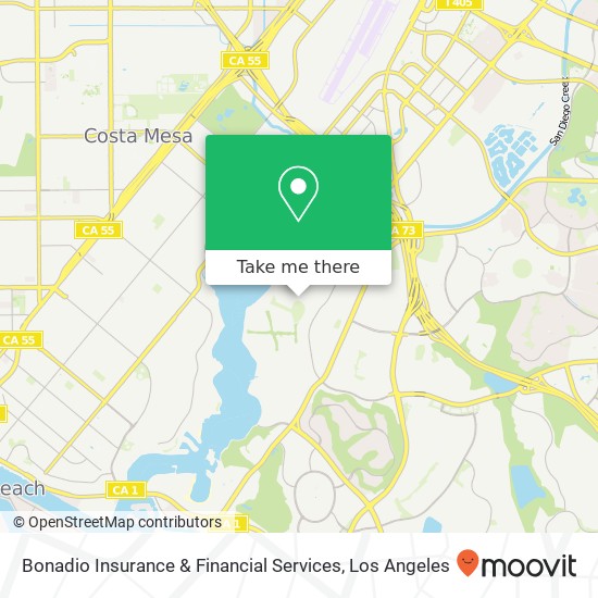 Bonadio Insurance & Financial Services map
