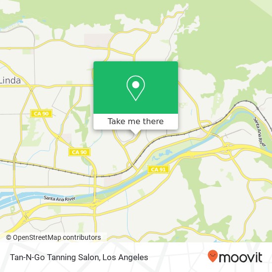 Mapa de Tan-N-Go Tanning Salon