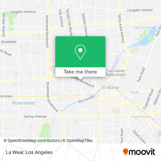 La Wear map