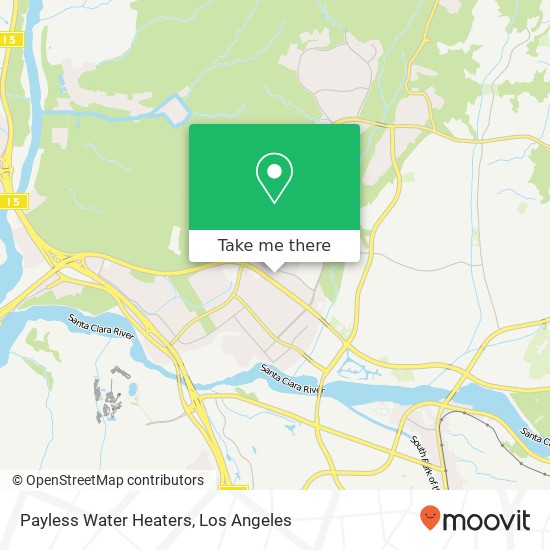 Payless Water Heaters map