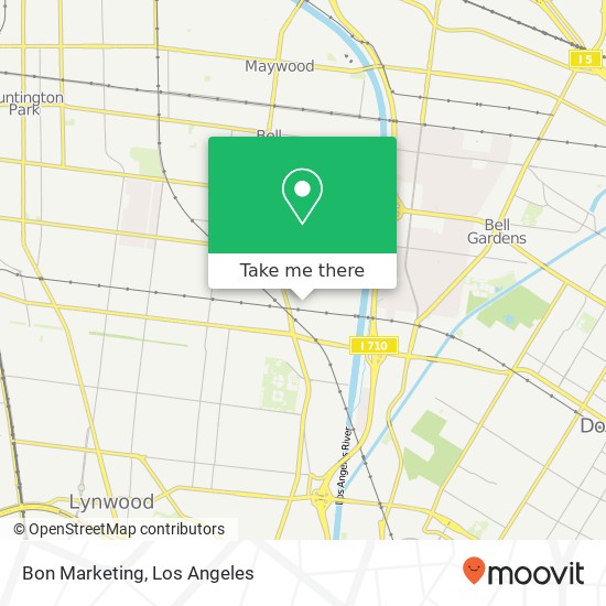 Bon Marketing map