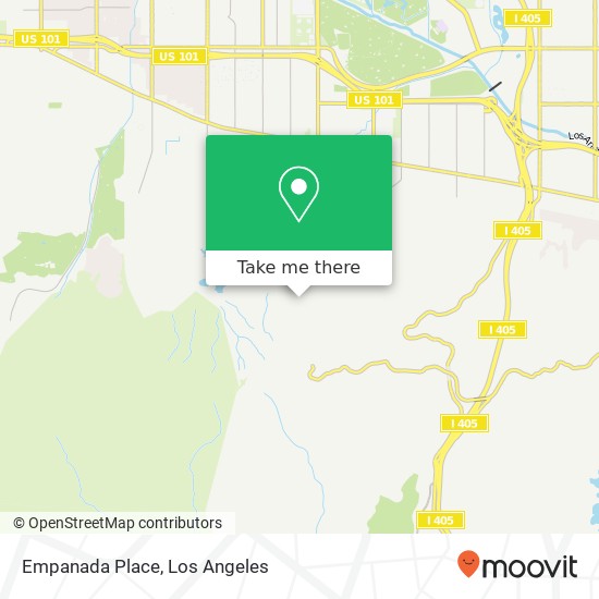 Empanada Place map