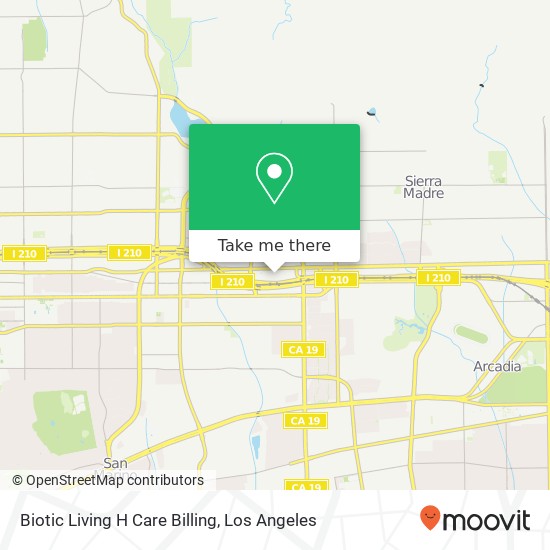 Biotic Living H Care Billing map