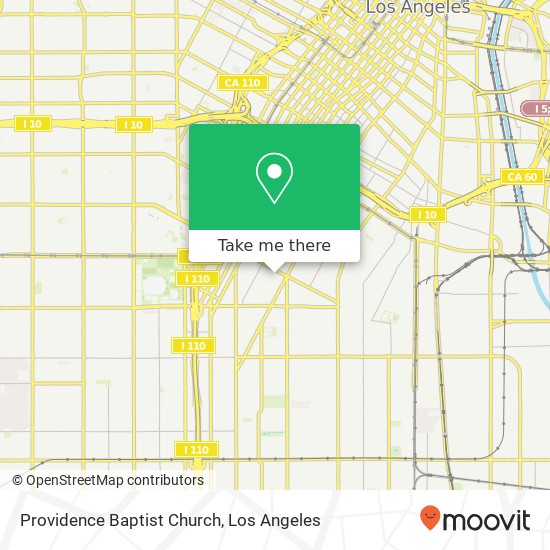 Providence Baptist Church map