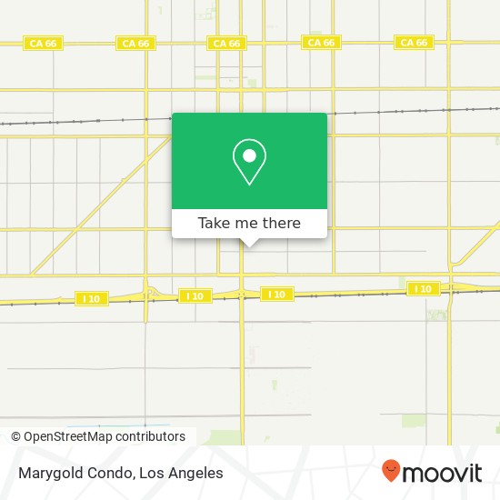 Marygold Condo map