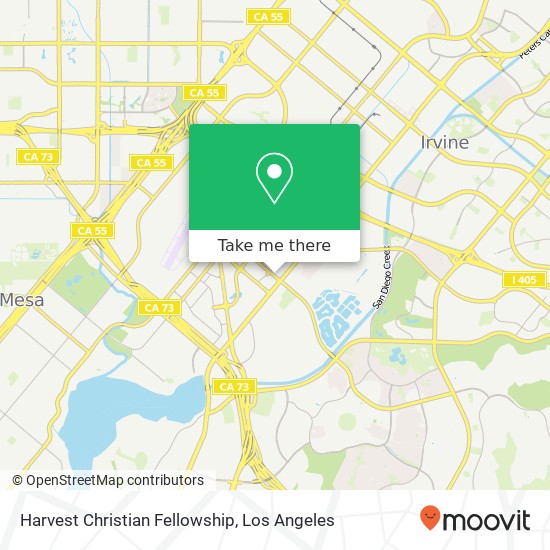 Mapa de Harvest Christian Fellowship