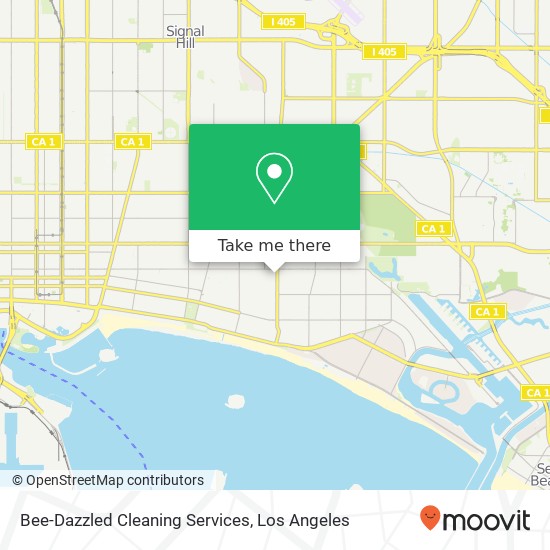 Bee-Dazzled Cleaning Services map