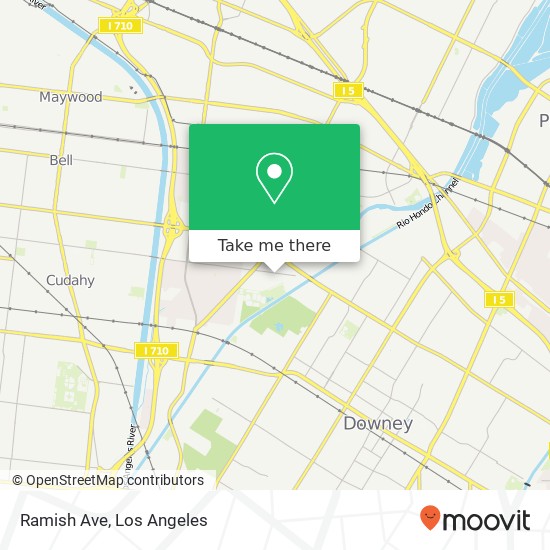 Ramish Ave map