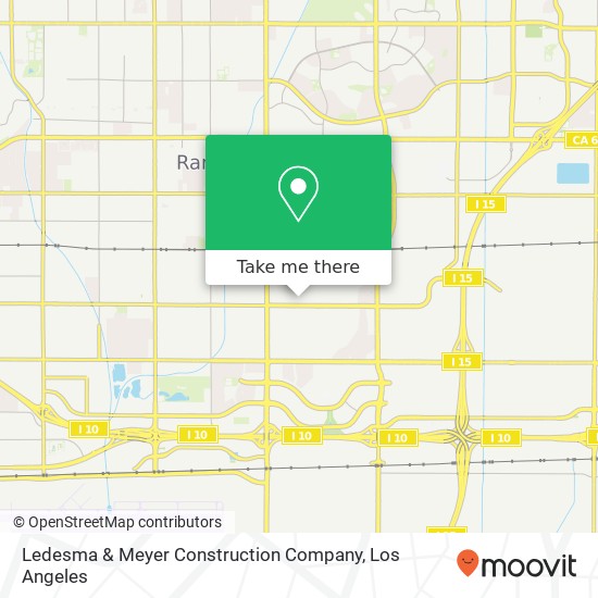 Mapa de Ledesma & Meyer Construction Company