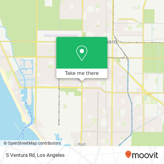Mapa de S Ventura Rd