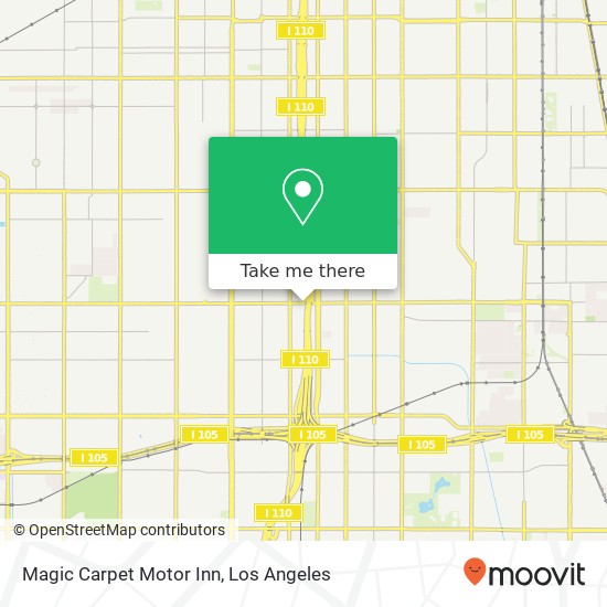 Magic Carpet Motor Inn map