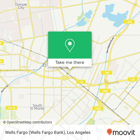 Wells Fargo (Wells Fargo Bank) map