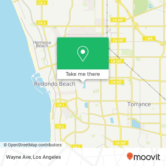 Wayne Ave map