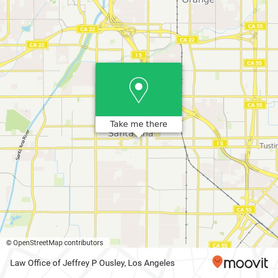 Law Office of Jeffrey P Ousley map