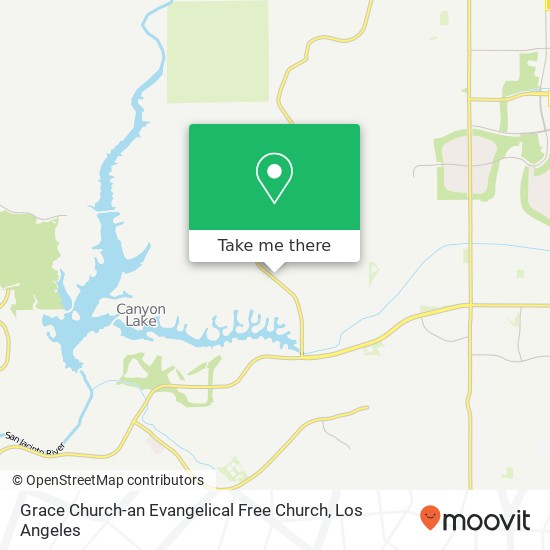 Grace Church-an Evangelical Free Church map