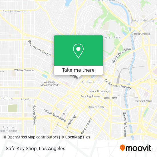 Safe Key Shop map