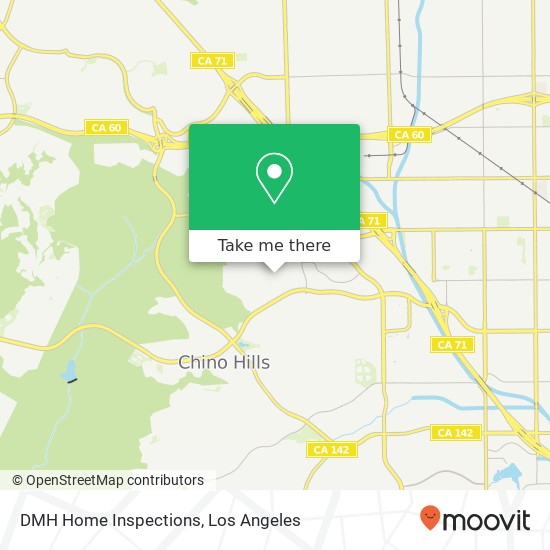 Mapa de DMH Home Inspections