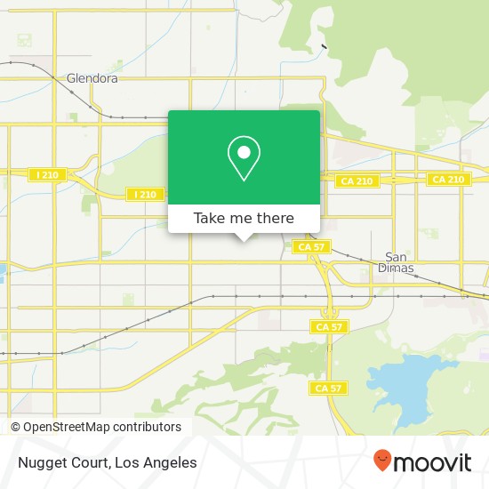 Mapa de Nugget Court