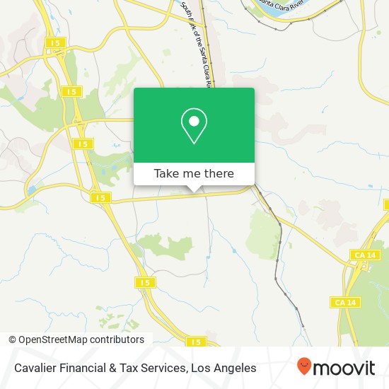 Mapa de Cavalier Financial & Tax Services