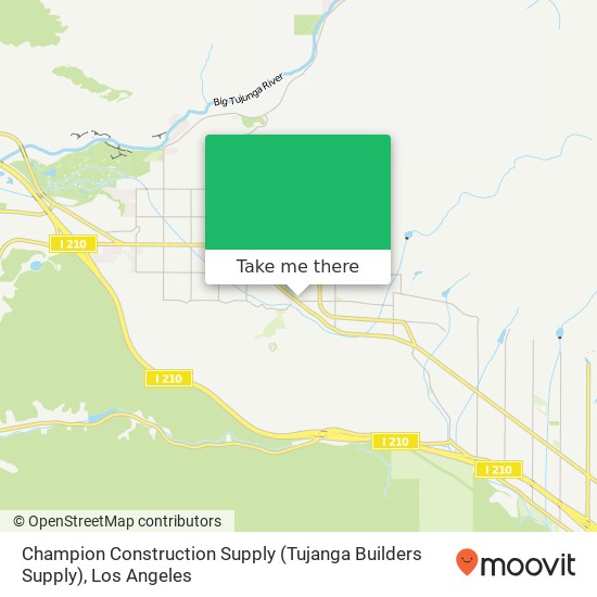 Mapa de Champion Construction Supply (Tujanga Builders Supply)