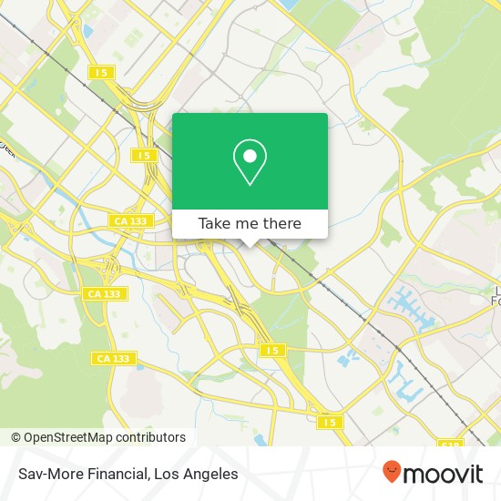 Sav-More Financial map