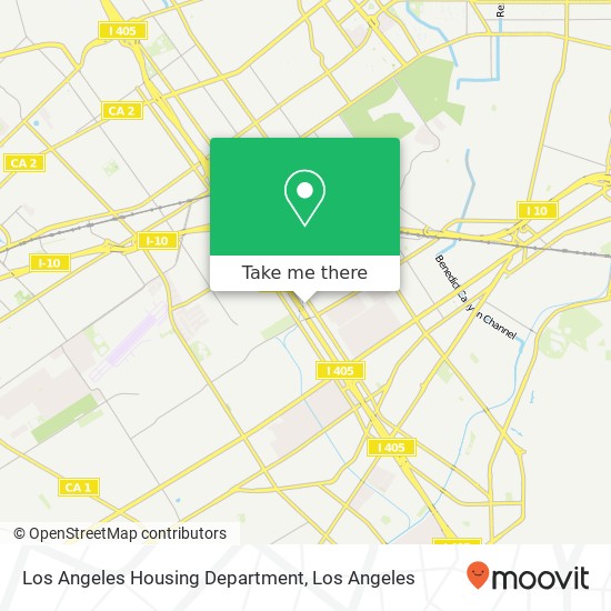 Mapa de Los Angeles Housing Department
