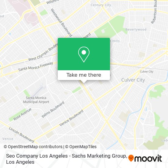 Seo Company Los Angeles - Sachs Marketing Group map