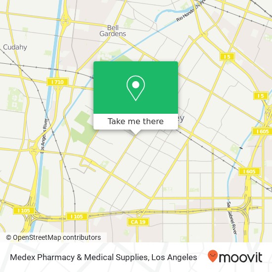 Medex Pharmacy & Medical Supplies map