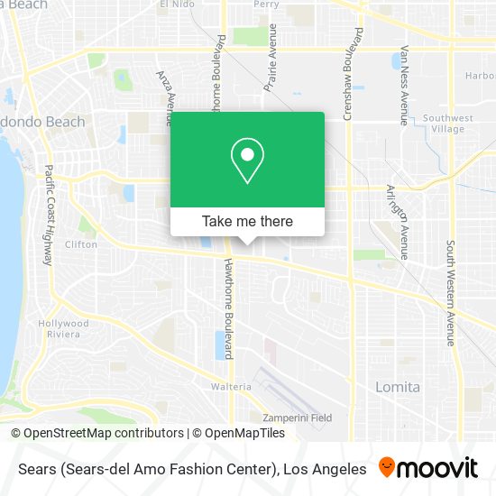 Sears (Sears-del Amo Fashion Center) map