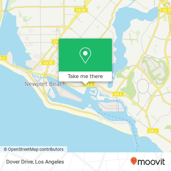 Dover Drive map