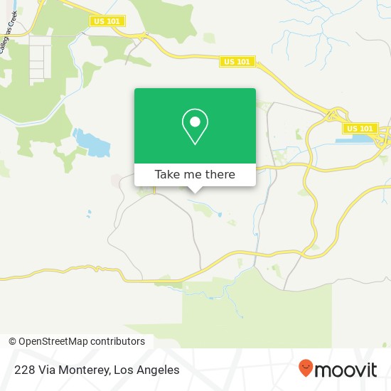 228 Via Monterey map