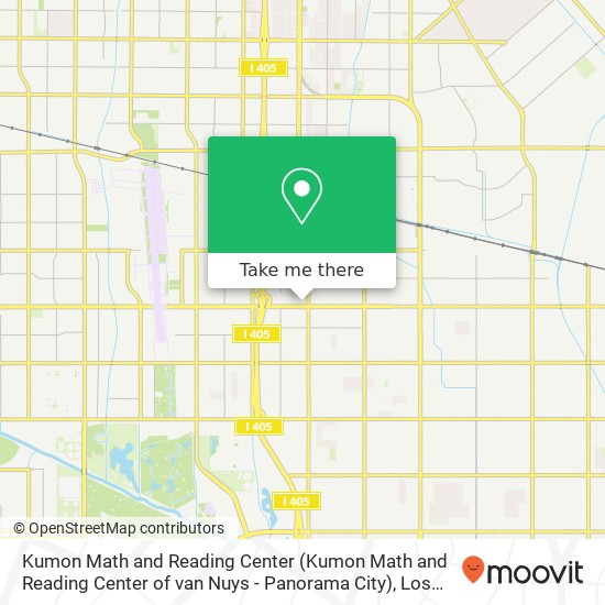Kumon Math and Reading Center (Kumon Math and Reading Center of van Nuys - Panorama City) map
