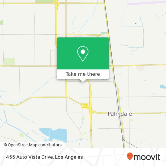 455 Auto Vista Drive map