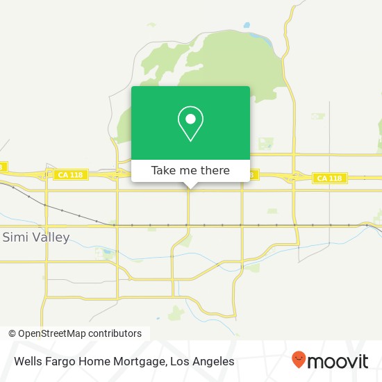 Wells Fargo Home Mortgage map